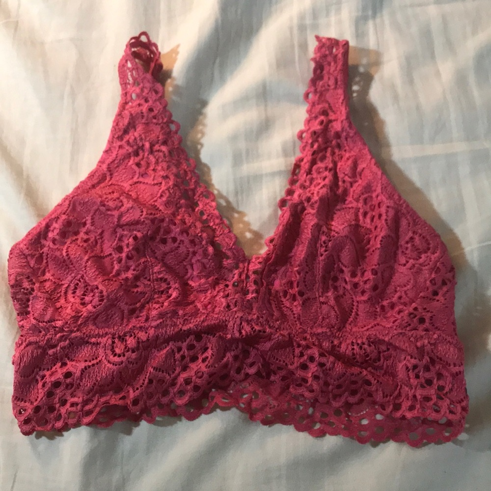 NWOT Aerie Red Bralette Medium